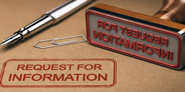 Enviar una solicitud de la FOIA